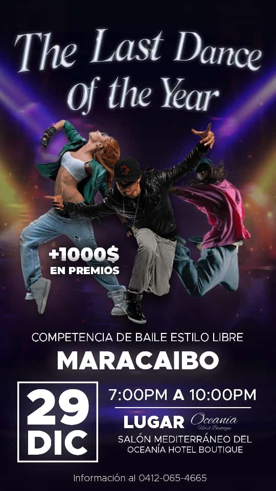 Maracaibo Recibir The Last Dance Of The Year La Competencia De Baile