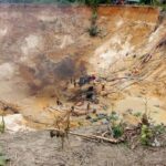 Subi A Los Muertos En El Derrumbe En La Mina De La Gran Sabana