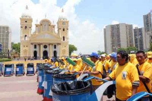 Salserines mantienen jornadas de limpieza en Maracaibo 1 1162 20C