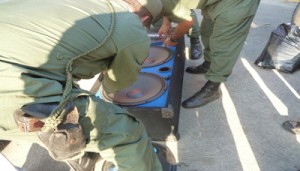 Incriminados por ocultar 8 kg de droga en una corneta 1 1163 22BBB JM