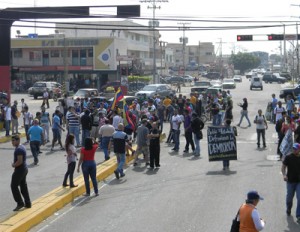 Marcha de estudiantes opositores anarquizó Maracaibo 7 1170 CABIMAS