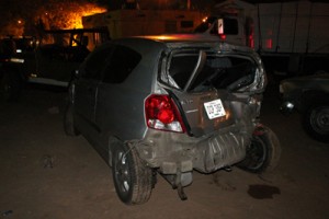 Gandola causó fuerte choque en el Puente 1 1207 10AAA