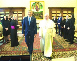 Francisco y Obama hablaron sobre el aborto y la migración 2 1210 54