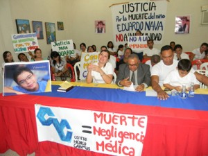 Denuncian negligencia por muerte de un niño 1 1215 22C