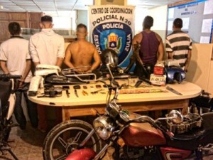 Capturados cinco miembros de «Los Chuecos» 1 1223 22LOS CHUECOS