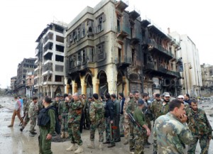 Ejército sirio entra en el bastión insurgente de Homs tras la retirada de las tropas rebeldes 1 1248 22C JU