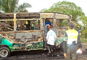 Bus donde murieron niños transitaba ilegalmente 1 1258 17B1 JU