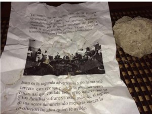 Periodista denuncia ataques a su residencia 1 1285 7B