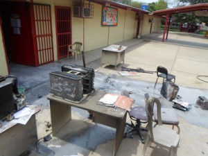 Se quemaron los archivos de la escuela 1 1290 20 B luis beltran