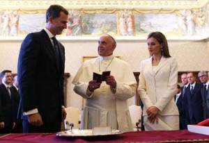 un paseíto por España Nuevos reyes visitaron al Papa 1 1300 54