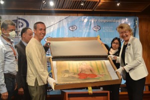 Min-Cultura recibió la custodia de la obra de Matisse 1 1308 6A