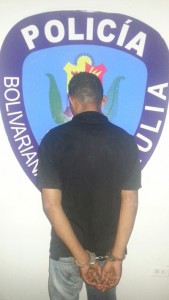 CPBEZ detuvo a sujeto por robo 2 1334 21C