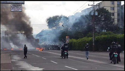 Táchira madrugó con «guarimbas» 2 1363 1