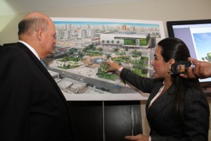 Eveling anunció construcción de centro comercial para la ciudad 1 1367 4A