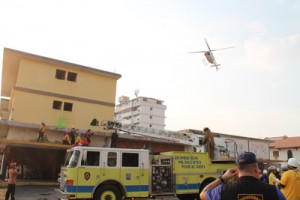 Simulacro de desastre midió fuerzas 1 10D.JPG - 94.60 Kb