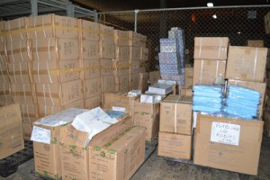 Entregan 36 mil bultos de insumos médicos al HUM 1 B.JPG - 139.91 Kb