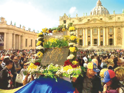 La Chinita llegó al Vaticano 2 1432 1