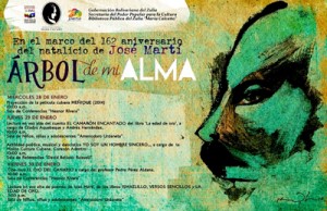 Celebran natalicio de José Martí con sus «amores y nociones» 1 1507 Espacio cultural b