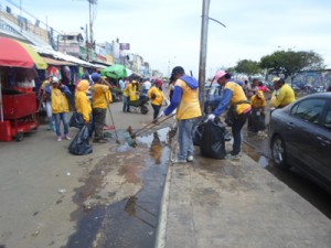 Operativos de limpieza se mantienen en el casco central 1 1508 3 D