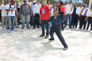 Estudiantes marcharon en apoyo al presidente Maduro 1 1509 2aaaa