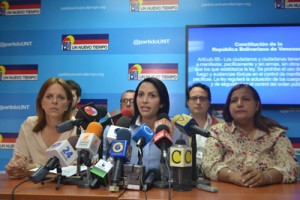 La MUD solicitará anular uso de armas en control de protestas 1 1509 5b