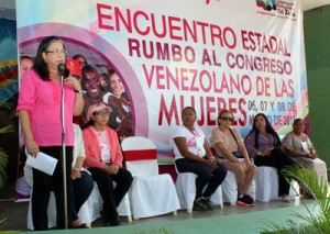 Primera combatiente lideró encuentro para congreso de mujeres 1 1510 3 b