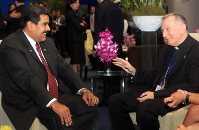 Obama terminó reuniéndose con Maduro 5 1574 000 Mvd6677814