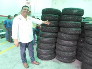 Llegaron insumos a la Proveeduría de Transporte 1 1604 3A