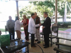 Arias recibió a embajador sirio Ghassan Abbas 1 10AAAA