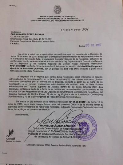 Pablo Pérez quedó inhabilitado por 10 años 3 IMG 20150718 WA0176