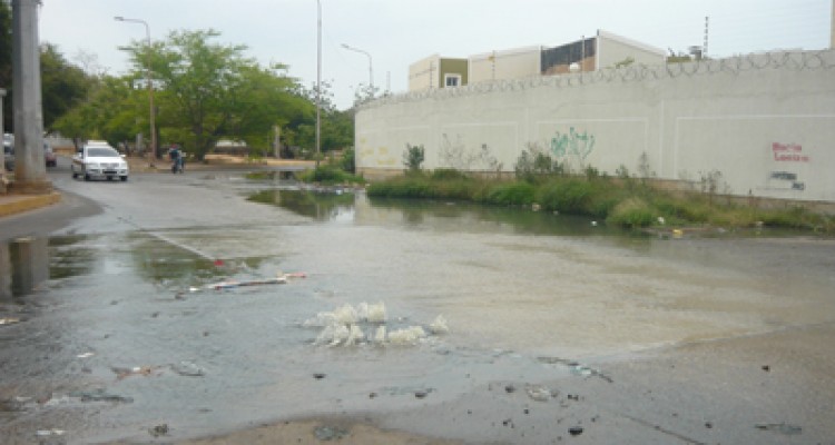 Aguas negras inundan las calles del sector Andrés Eloy Blanco 1 1932 D2