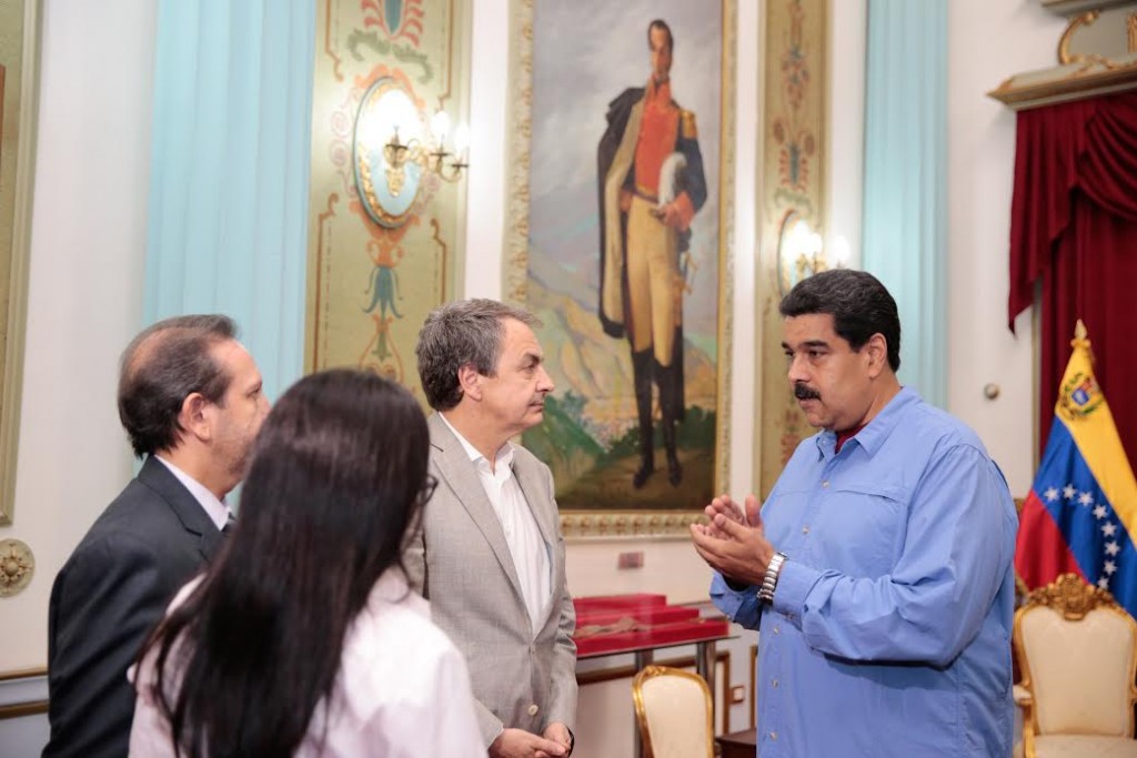 Maduro y Zapatero