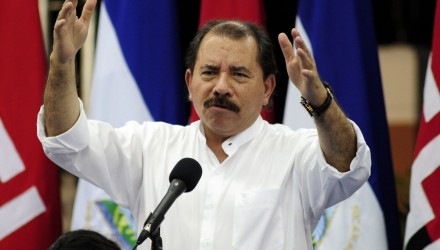 president of Nicaragua Daniel Ortega