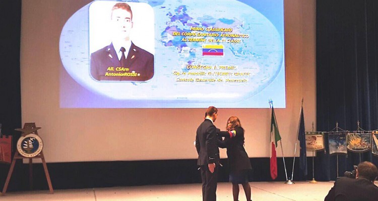 venezuela premio aereo italia