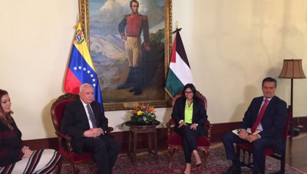Cancilleres Venezuela Palestina