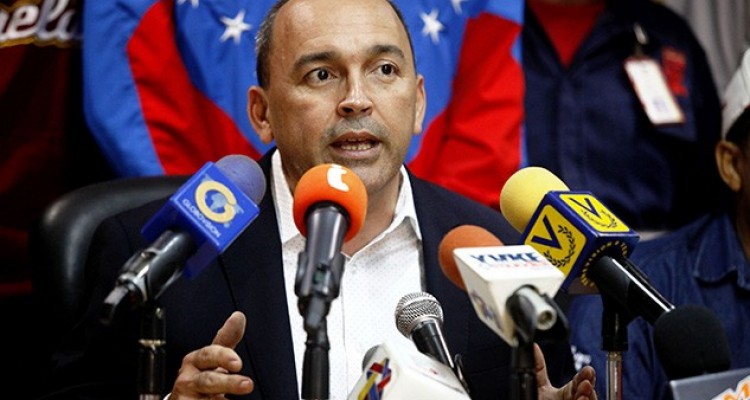 El ministro del Poder Popular para el Proceso de Trabajo Francisco Torrealba