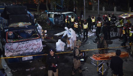 Pakistan muertos atentado Lahore FotoAFP MEDIMA20170213 0092 5