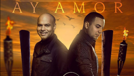 tomas elias gonzalez VENEZUELA Omar Enrique grab video de Ay amor junto a Felipe Pel ez