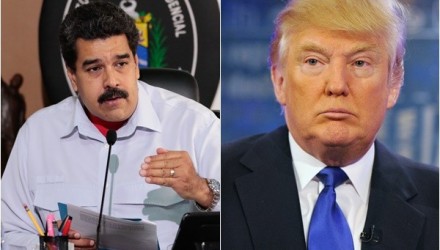 Nicolás Maduro y Donald Trump