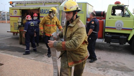 W.C. bomberos