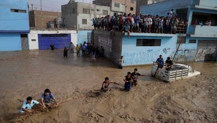 desastre por lluvias en per 1