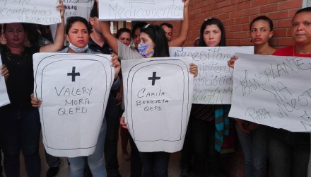 Protestas.