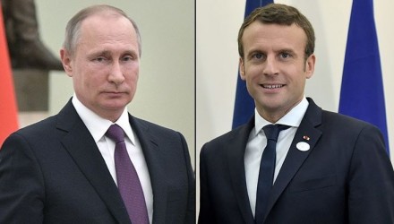 putin y macron