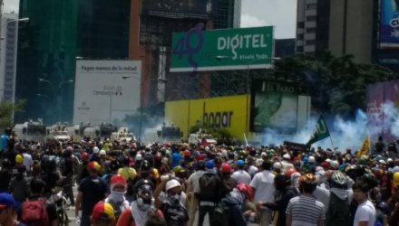 marcha opositora