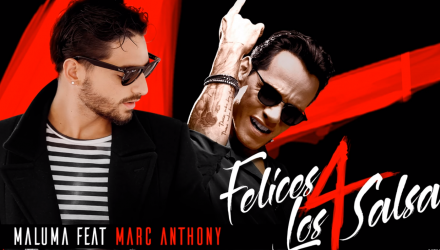 Maluma Ft. Marc Anthony Felices Los 4 Salsa Version e1499722230439