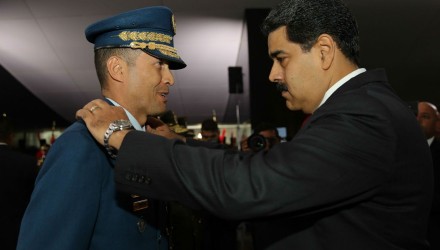 Presidente Maduro en acto de ascensos militares