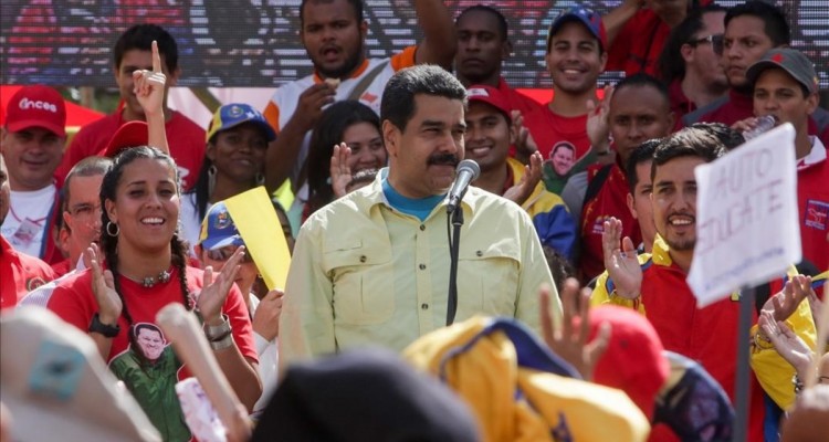 presidente venezolano nicolas maduro habla durante una manifestacion caracas junio 1464856225389