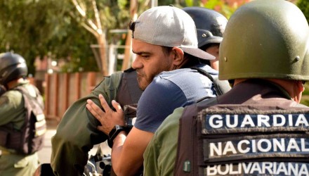 DETENCION DE ALBERTO CABRERA PERIODISTA 26JULIO2017