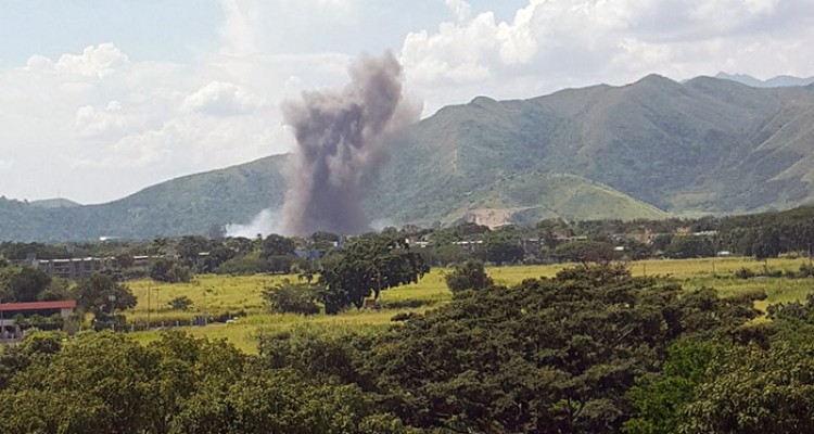 Detonación espontánea de granada causó explosión en Cavim 1 Explosión Cavim