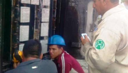 Técnicos de Cantv ejecutaron labores para reponer servicios. e1507835535598